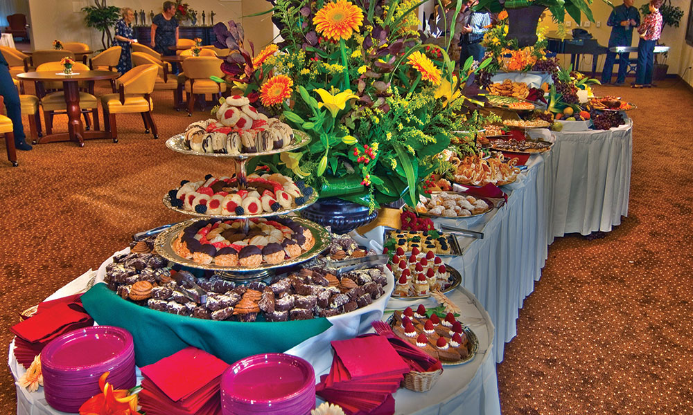 Sanford Estates buffet